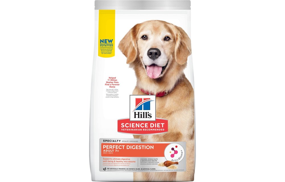Science Diet 7+ Perfect Digestion Chicken Adult Dog 4 lb