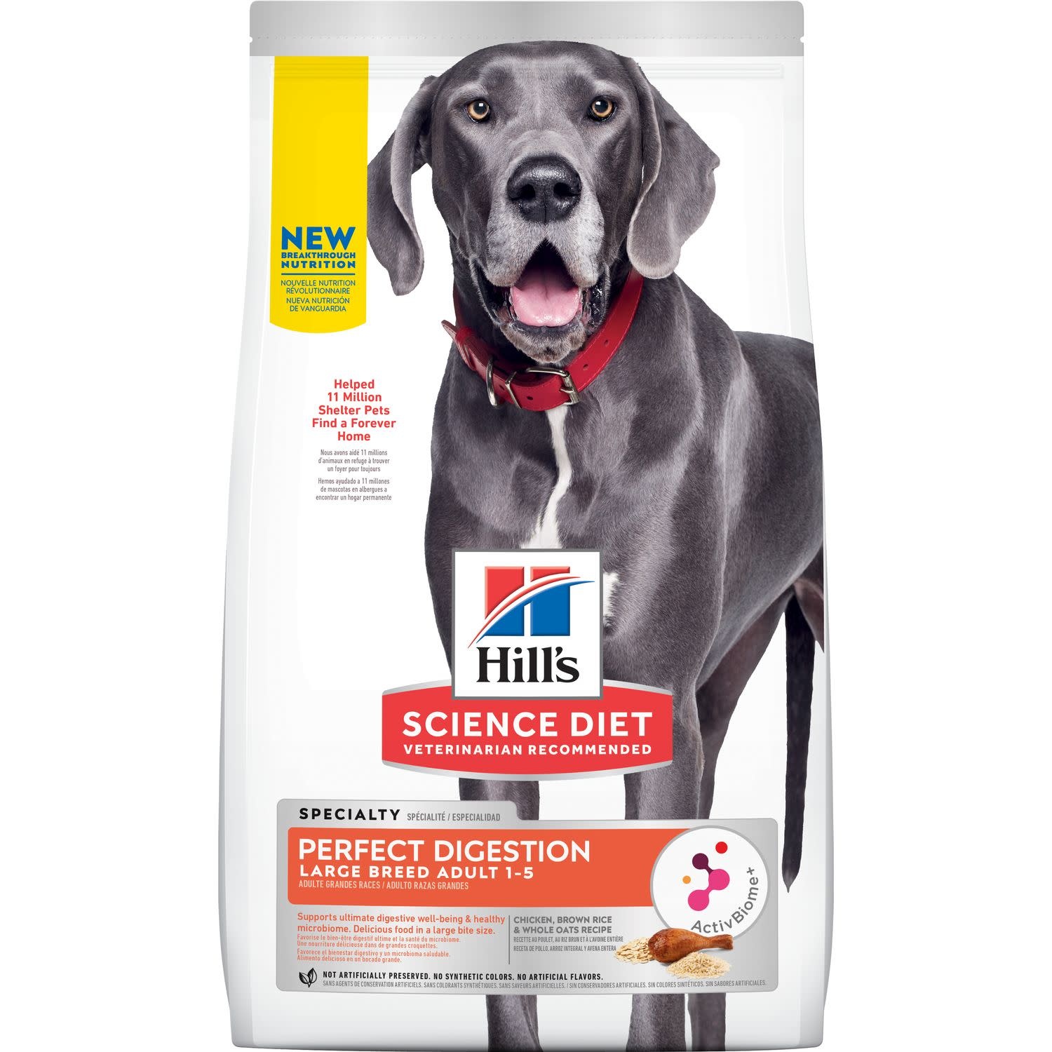 Science Diet Perfect Digestion Chicken Large Breed Dog 22 lb