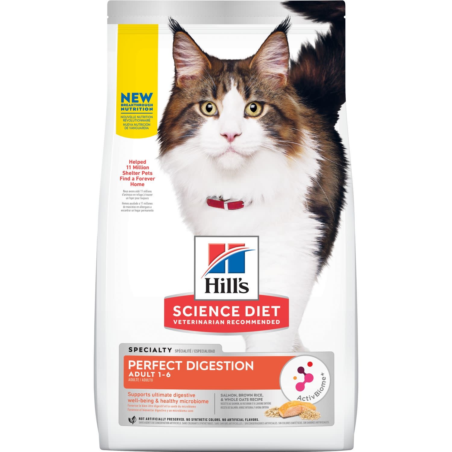 Science Diet Perfect Digestion Salmon Adult Cat 13 lb