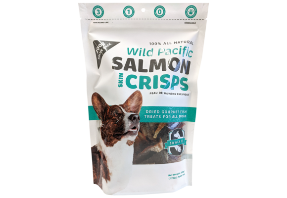 Snack 21 Salmon Skin Crisps Dog 200 g