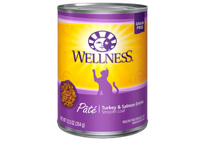 Wellness Turkey & Salmon Pate Cat 12.5 oz