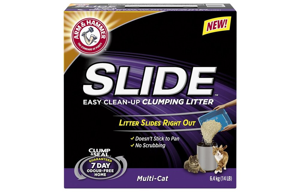 slide multi cat litter