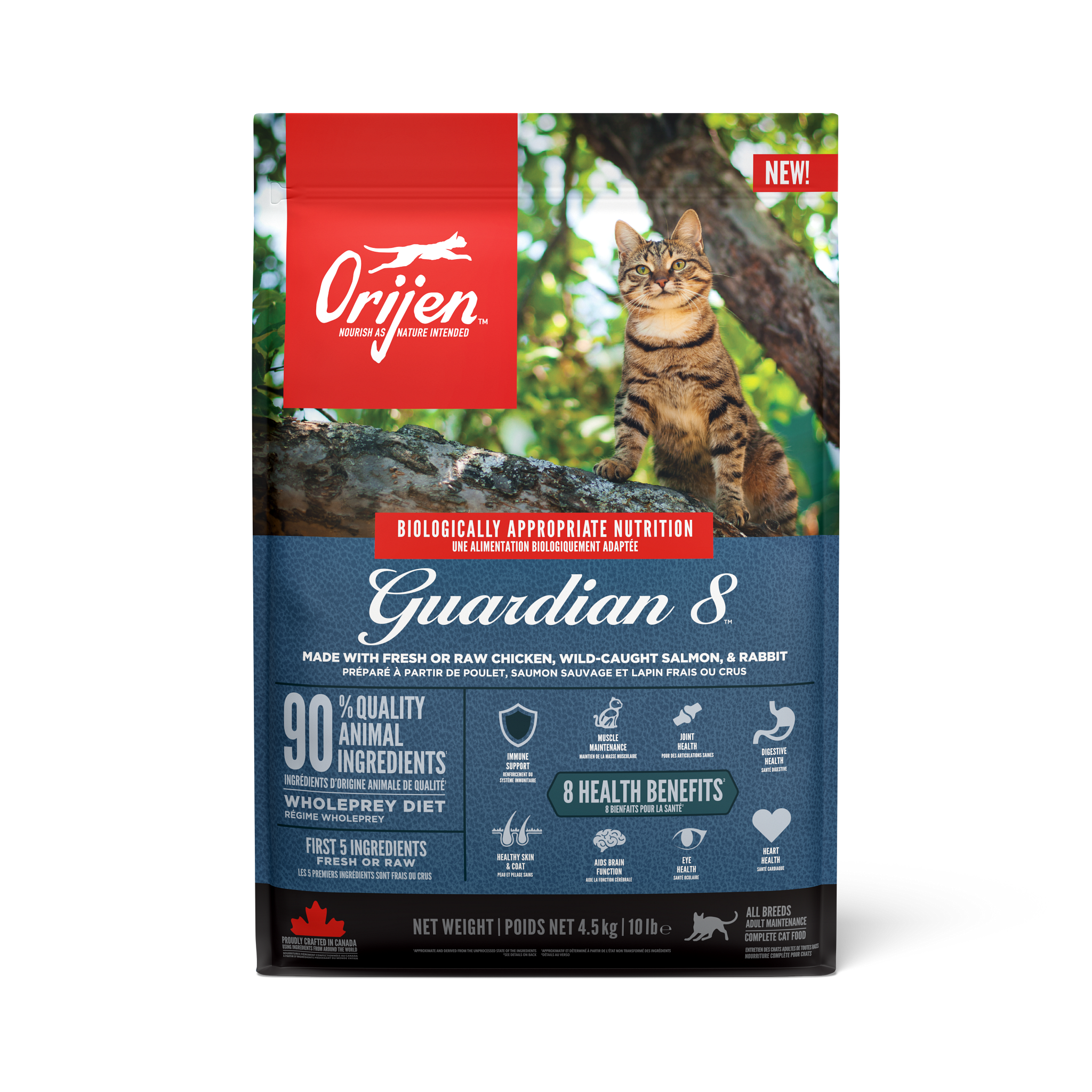 Orijen Guardian 8 Cat 4.5 kg