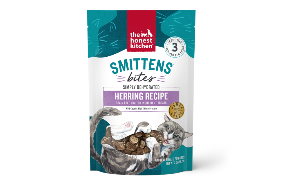 Honest Kitchen Smittens Herring Treats Cat 2 oz