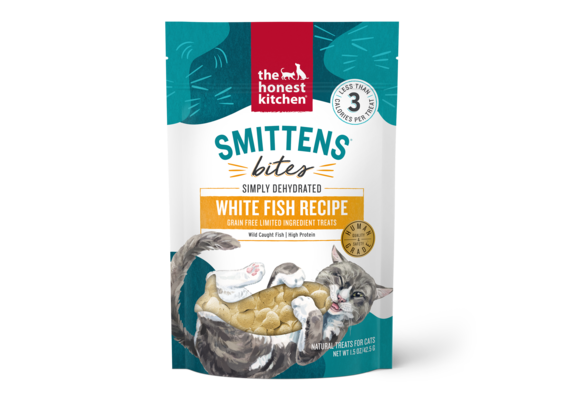 Honest Kitchen Smittens Whitefish Treats Cat 1.5 oz