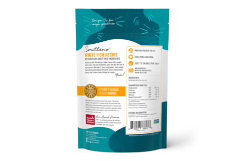 Honest Kitchen Smittens Whitefish Treats Cat 1.5 oz