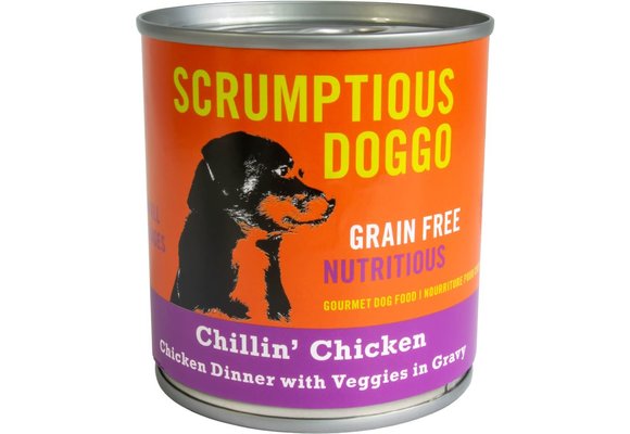 Doggo Chicken Dinner with Veggies in Gravy 9oz