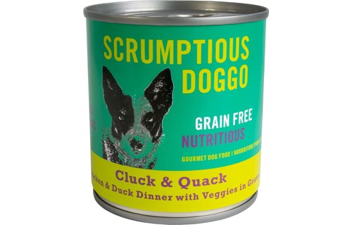 Doggo Chicken & Duck Dinner with Veggies in Gravy 9oz