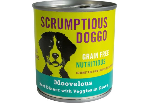 Doggo Beef Dinner with Veggies in Gravy 9oz