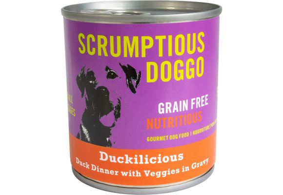Doggo Duck Dinner with Veggies in Gravy 9oz