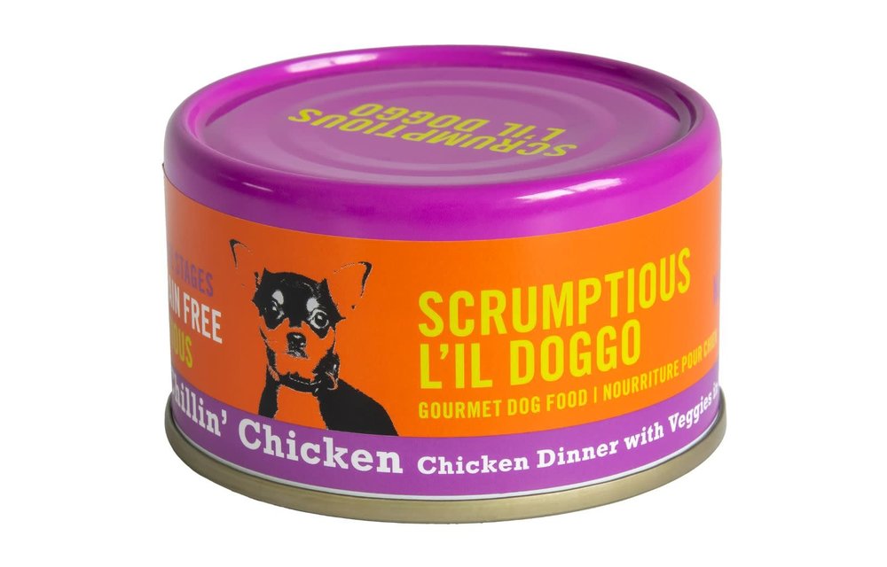 L'il Doggo Chicken Dinner with Veggies in Gravy 3oz