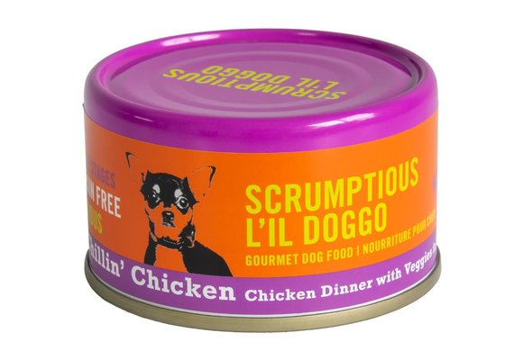 L'il Doggo Chicken Dinner with Veggies in Gravy 3oz