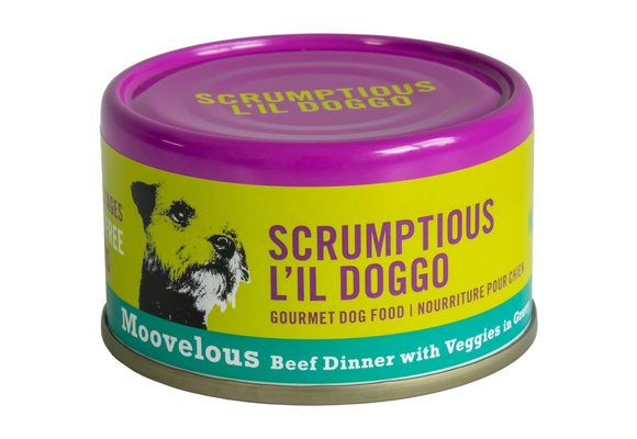 L'il Doggo Beef Dinner with Veggies in Gravy 3oz