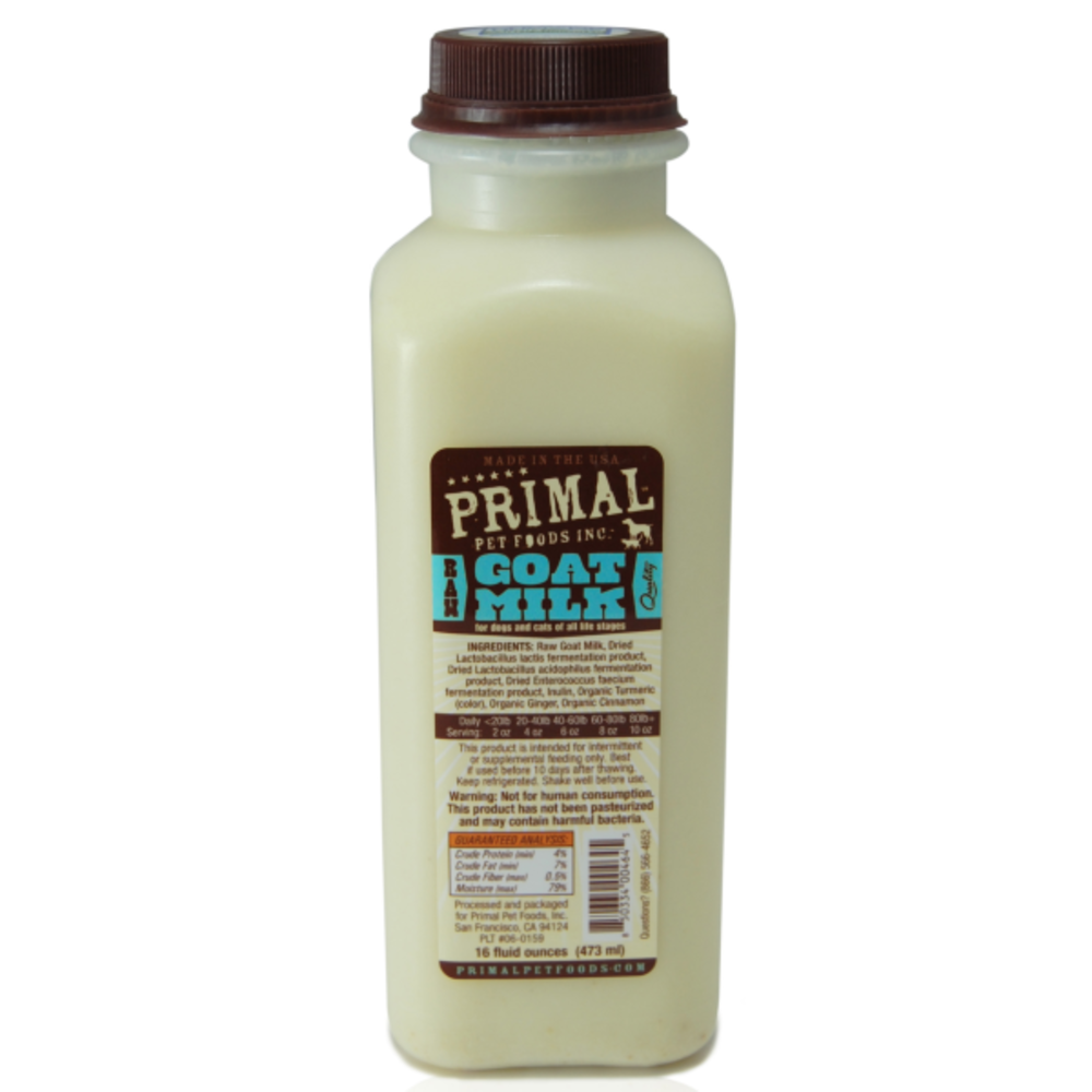 Primal goats milk discount