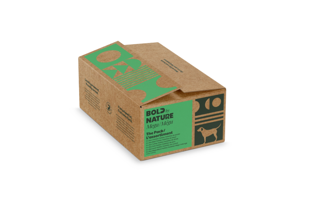 Bold by Nature Mega Blend Beef Chicken Duck Pork Turkey 24lb