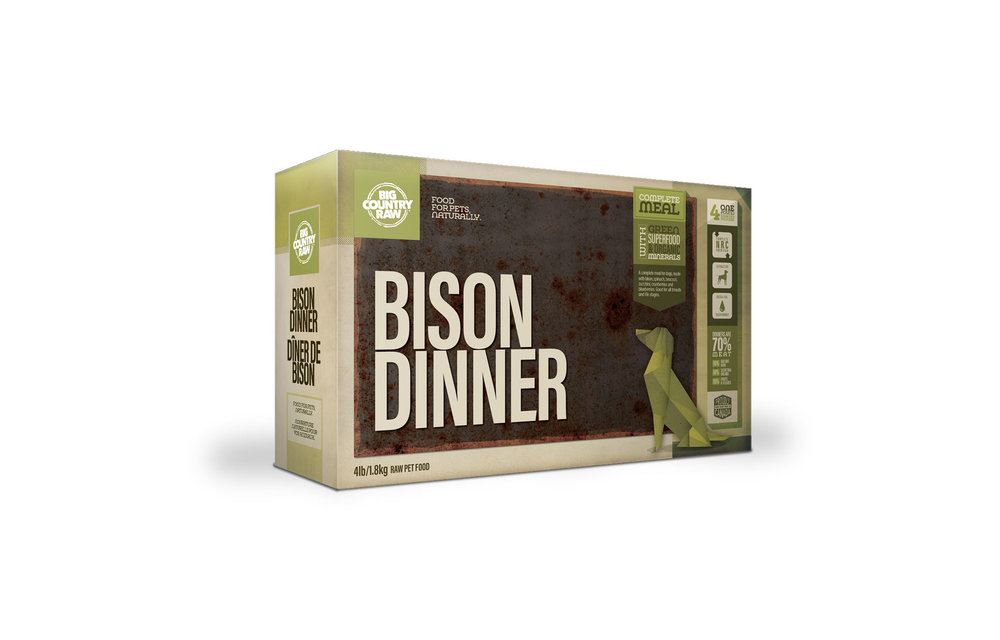 BCR Bison Dinner 4lb