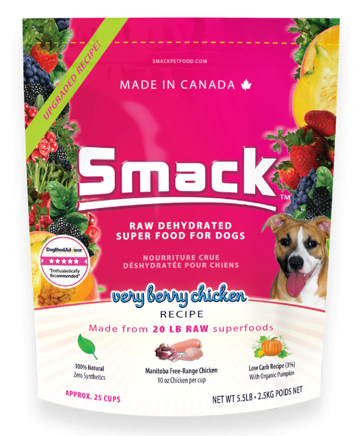 SMACK Very Berry Chicken  Dog 2.5 kg