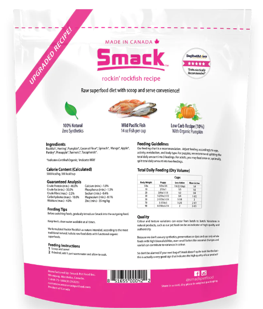 SMACK Rockin' Rockfish Dog 2.5 kg