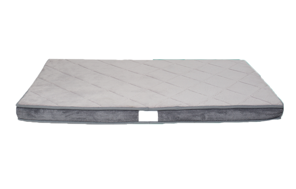 Be One Breed Diamond Bed Gray Medium 35x23"