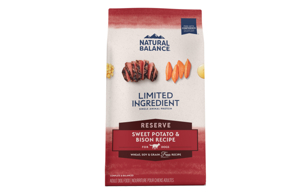Natural Balance LID Bison & Sweet Potato Dog 4 lb