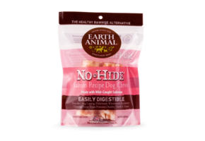 Earth Animal NoHide Chew Salmon Small 2pk