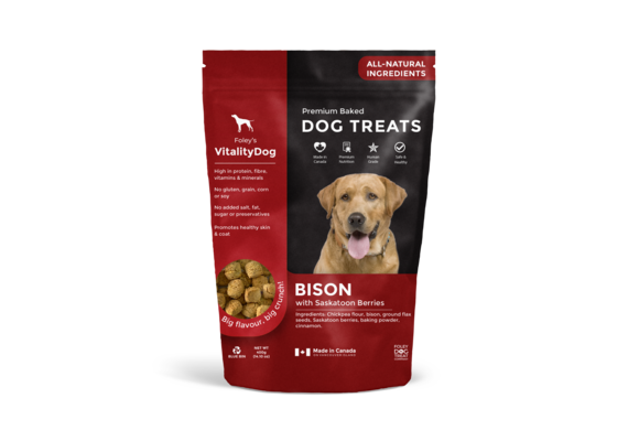 Foley Vitality Bison & Saskatoon 400gm