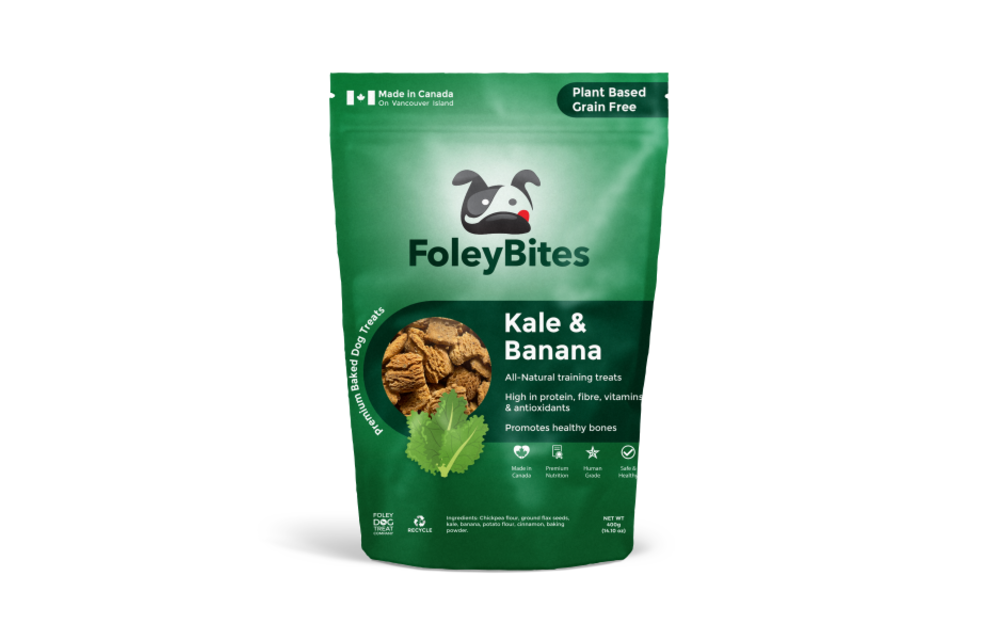FoleyBites Kale and Banana 400 gm