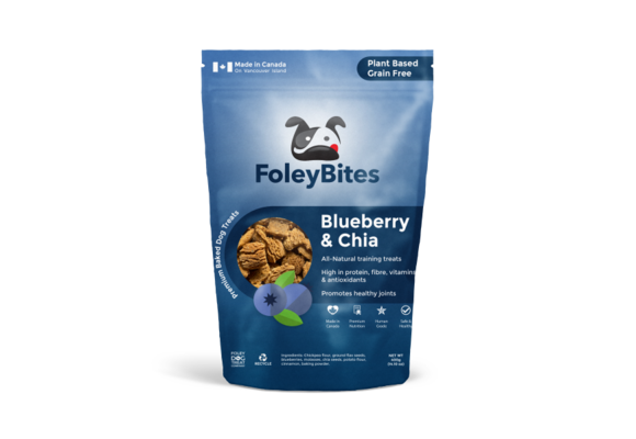 FoleyBites Blueberry Chia 400gm