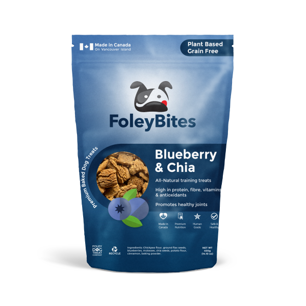 FoleyBites Blueberry Chia 400gm