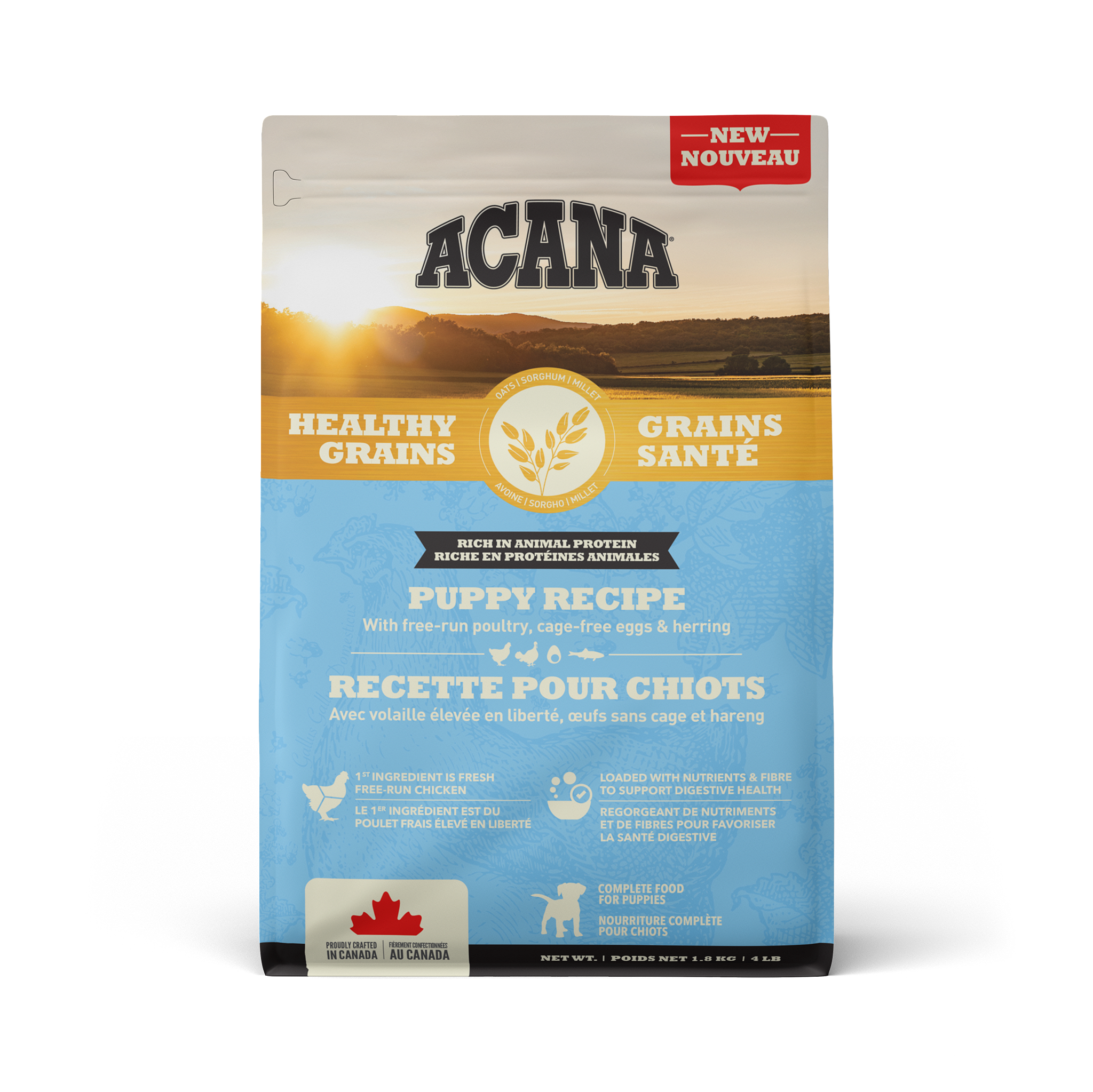 Acana Healthy Grains Puppy 1.8kg
