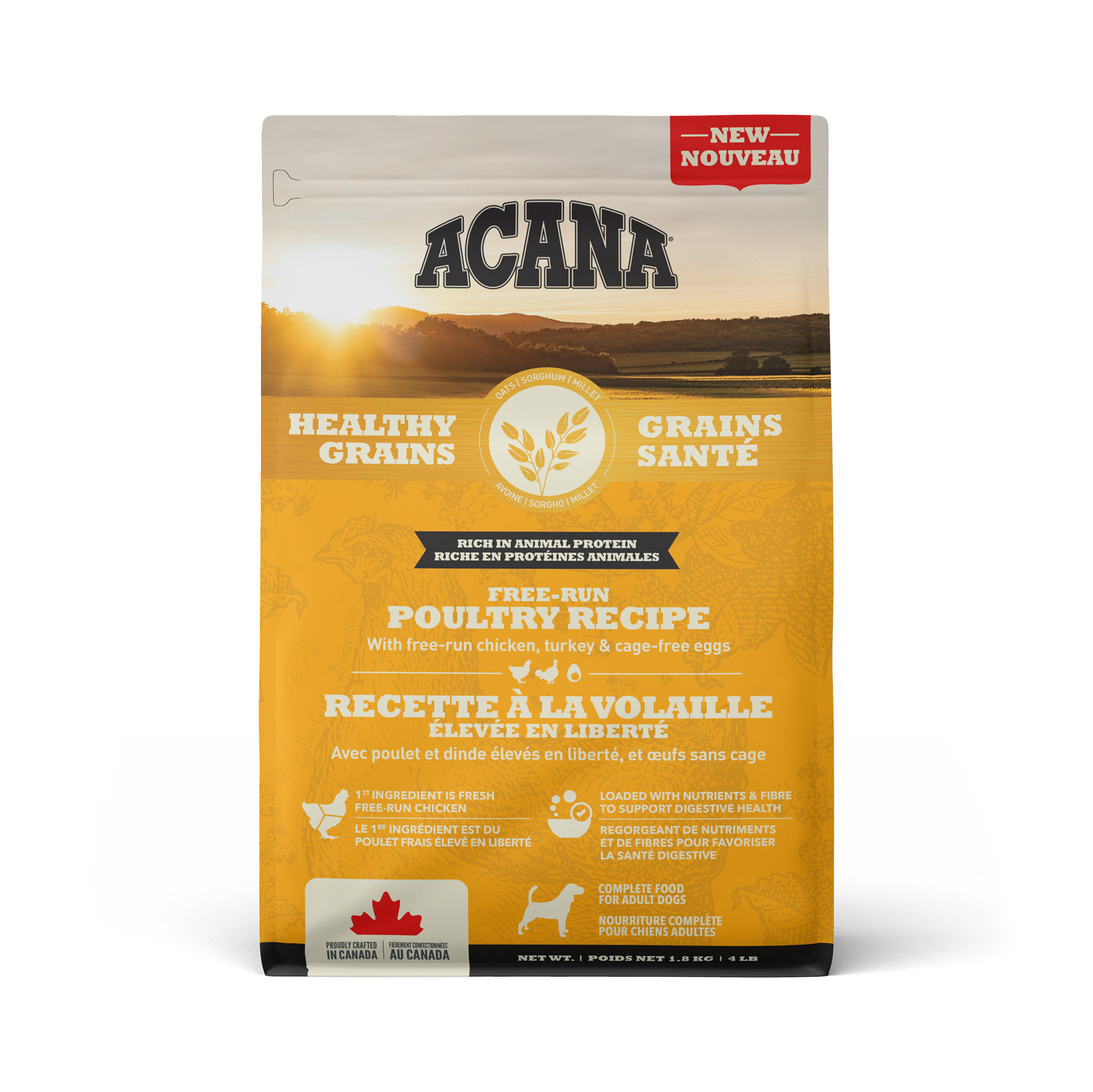 Acana Healthy Grains Poultry 1.8kg