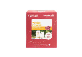 Red Dog Blue Kat Foundations Venison Recipe for Dogs 1lb