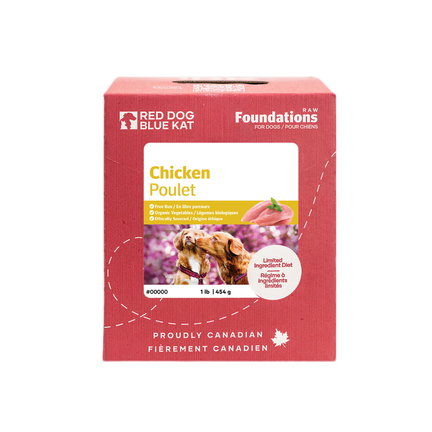 Red Dog Blue Kat Foundations Chicken Recipe for Dogs1lb