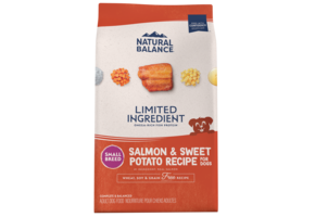 Natural Balance LID Salmon & Sweet Potato Sml Breed Dog 4 lb