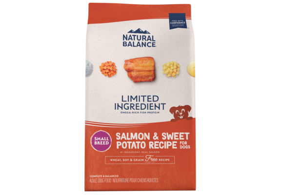 Natural Balance LID Salmon & Sweet Potato Sml Breed Dog 4 lb