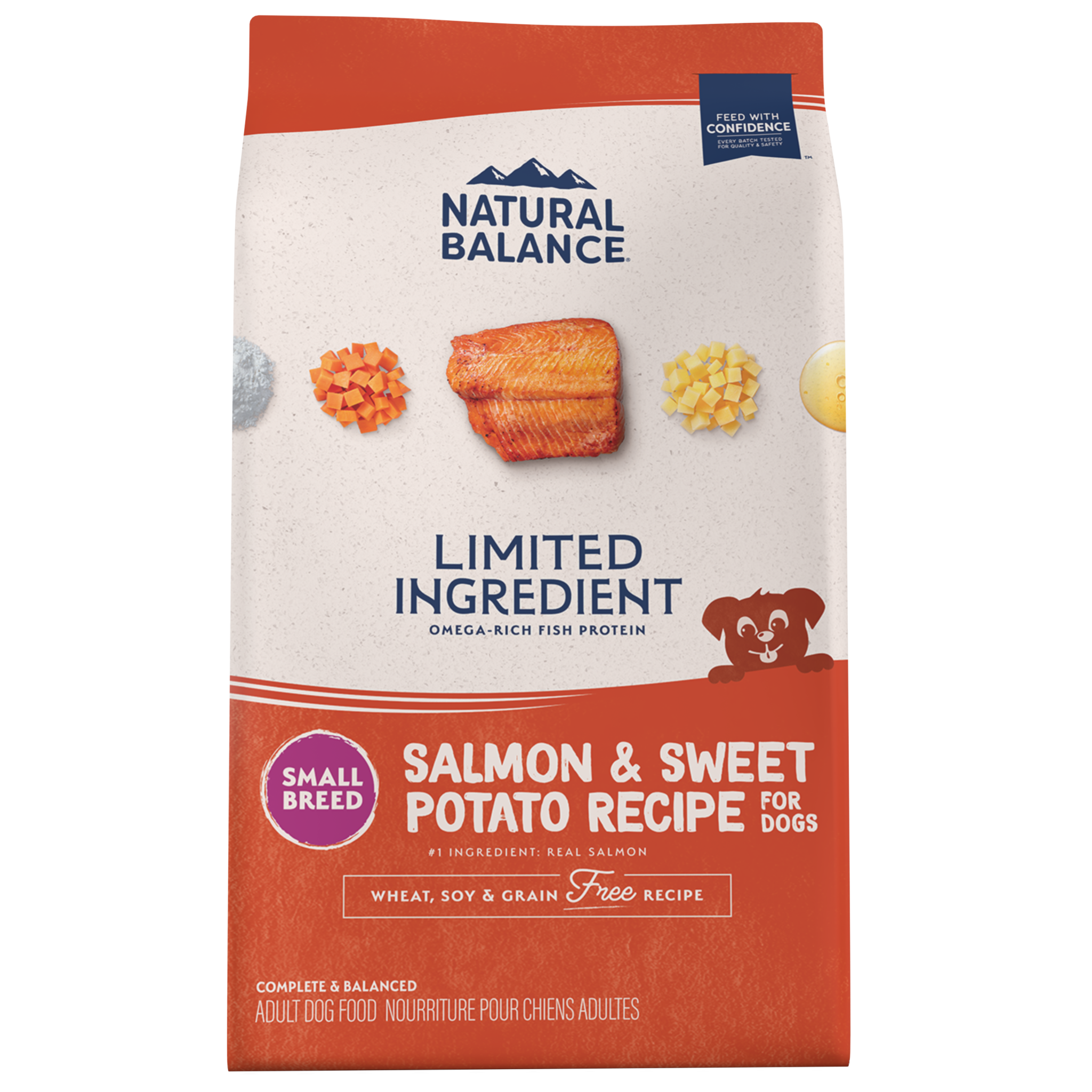 Natural Balance LID Salmon & Sweet Potato Sml Breed Dog 4 lb