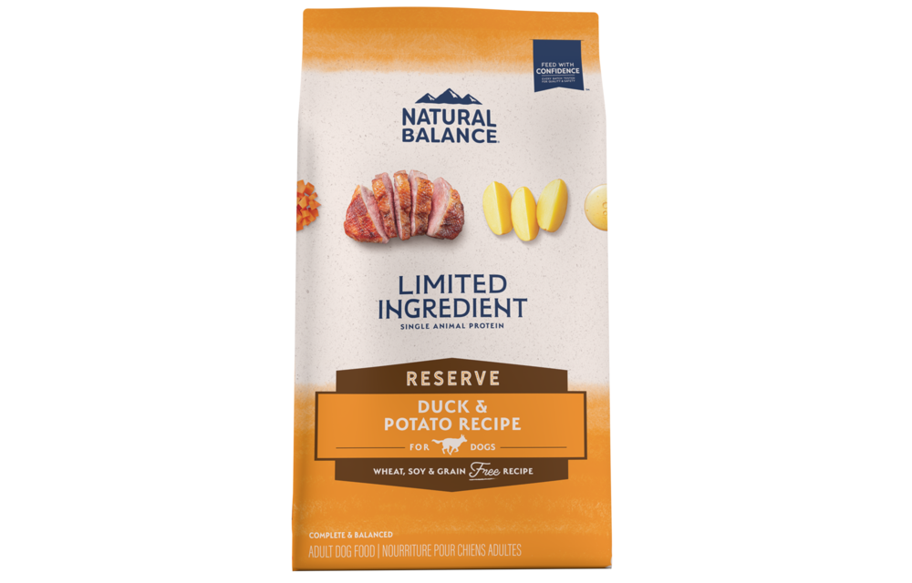 Natural Balance LID Duck & Potato 4lb Dog
