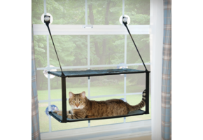 *CS/O*K&H EZ Window Mount Double Kitty Sill 12x23''