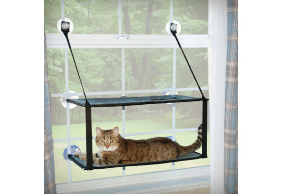*CS/O*K&H EZ Window Mount Double Kitty Sill 12x23''