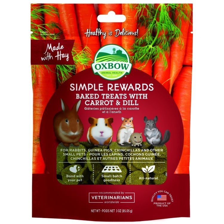 OXBOW Carrot & Dill Treats 85g