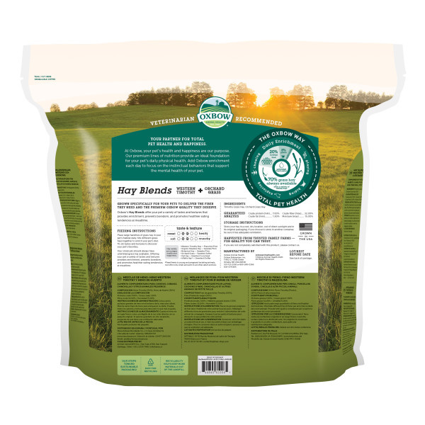 OXBOW 1.13kg Timothy/Orchard Hay Blend