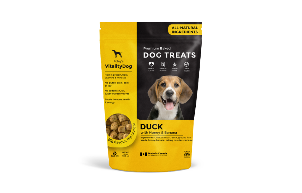 Foley Vitality Duck Honey & Banana 400 gm