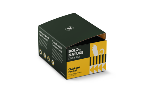 Bold by Nature Chicken Patties for Cats 3lb