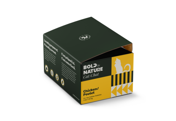 Bold by Nature Chicken Patties for Cats 3lb