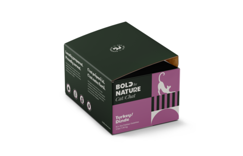 Bold by Nature Turkey Patties for Cats 3lb