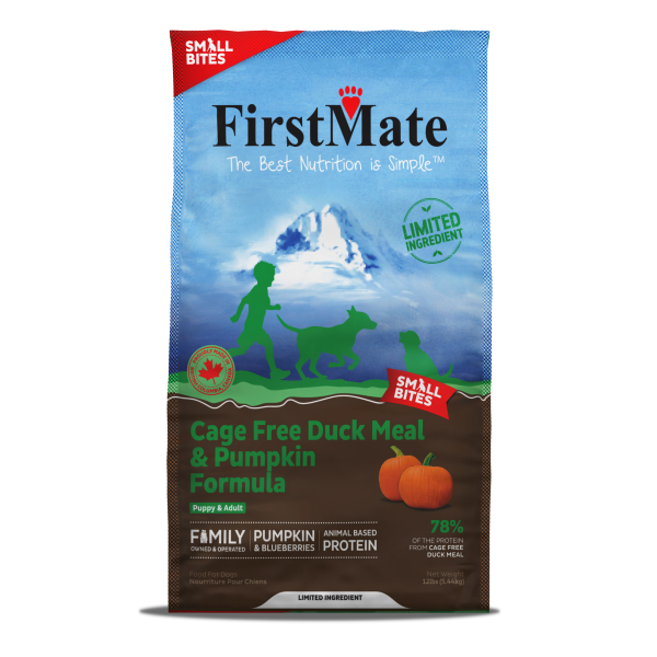 FirstMate Dog LID GF Duck & Pumpkin Small Bites 5.4kg