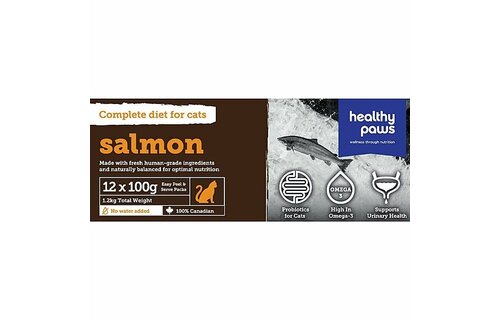 Healthy Paws Complete Dinner Salmon 1.2kg | Cat