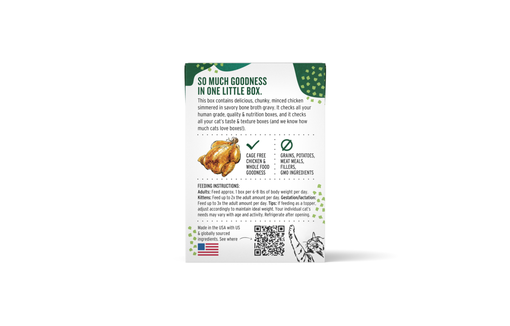 The Honest Kitchen Cat Minced Chicken 5.5oz