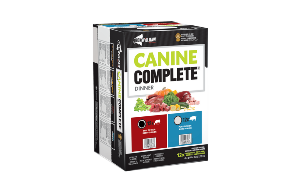 Iron Will Raw Complete Beef Dinner 12/1 lb
