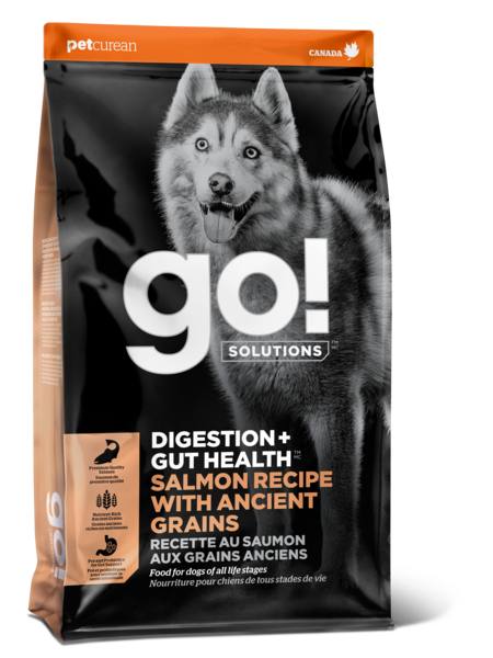 GO! Dog Gut Health Salmon & Ancient Grains 22Lb